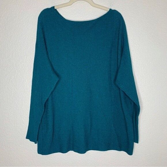 Vila Milano Women’s Size 1X Dolman Sleeves Ribbed Knit Sweater - Picture 6 of 11